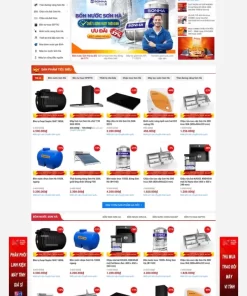 Theme wordpress bán bồn nước, bồn sơn hà