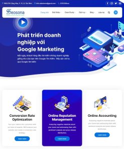 Theme wordpress dịch vụ agency 01