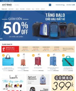 Theme Wordpress bán balo