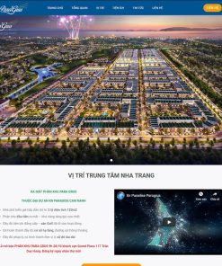 Mẫu web bất động sản 16
