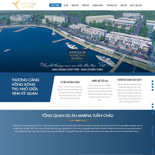 Mẫu web bất động sản 04