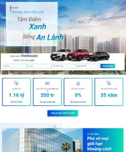 Theme wordpress landing page bất động sản căn hộ