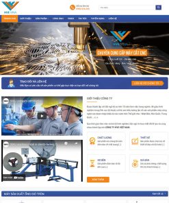 Theme wordpress cơ khí 01