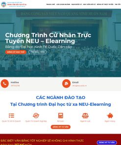 Theme wordpress trung tâm đào tạo