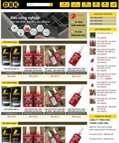 Theme wordpress bán keo mỡ