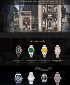 Theme wordpress bán đồng hồ 03