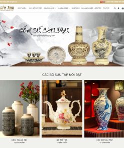 Theme wordpress bán gốm sứ 01