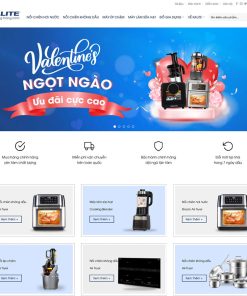 Theme wordpress bán nồi chiên không dầu
