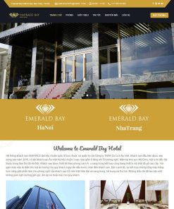 Mẫu web khách sạn 01