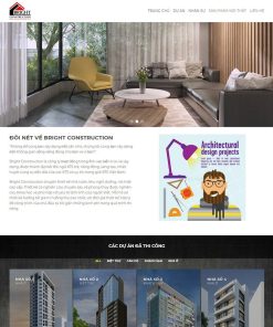 Web công ty kiến trúc