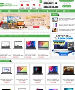Theme wordpress bán laptop 02