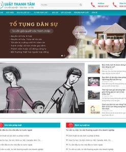 Theme wordpress công ty luật 01