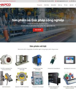 Theme wordpress bán máy công nghiệp, thiết bị công nghiệp