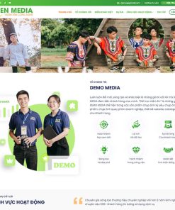 Theme wordpress công ty marketing , media