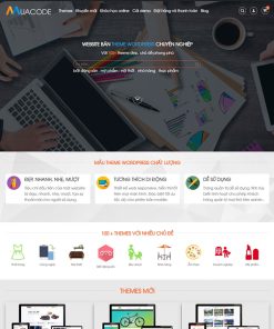 Theme wordpress dịch vụ mua bán code