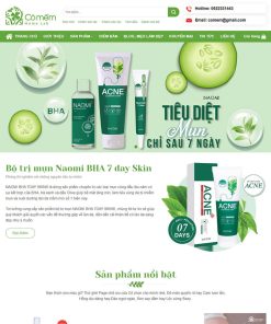 Theme wordpress mỹ phẩm 12