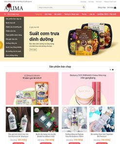 Mẫu web mỹ phẩm 5