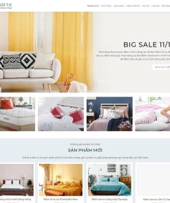 Theme wordpress bán nệm