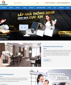 Theme wordpress nhà thông minh, smarthome