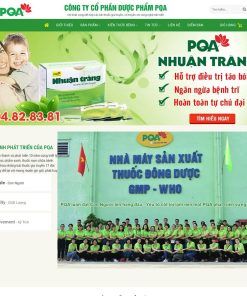 Theme wordpress nhà thuốc 02