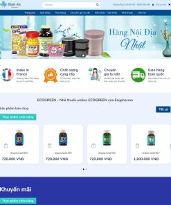 Theme wordpress nhà thuốc 07
