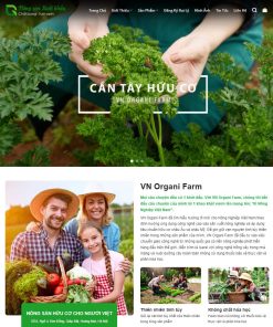 Theme wordpress nông sản 02