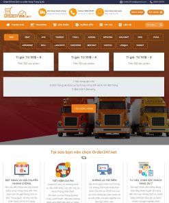 Theme wordpress dịch vụ order hàng Trung Quốc, chuyển hàng quốc tế