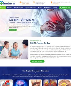 Theme wordpress phòng khám 05