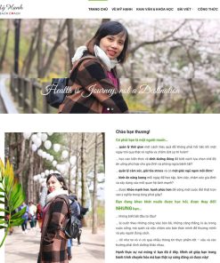 Theme wordpress giới thiệu profile cá nhân