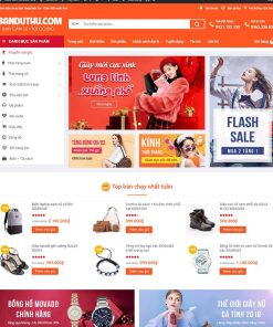 Mẫu shop bán hàng 02