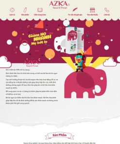 Theme wordpress bán thực phẩm chức năng siro ho