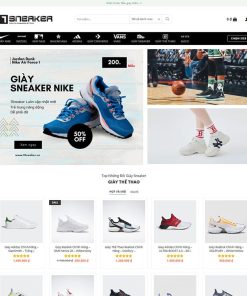 Theme wordpress bán giày Sneaker