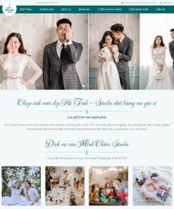 Theme wordpress studio ảnh cưới 03