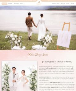Theme wordpress studio ảnh cưới 04