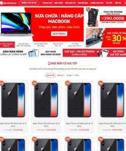 Theme wordpress dịch vụ sửa điện thoại 03