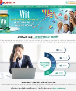 Theme wordpress thực phẩm chức năng bảo vệ mắt