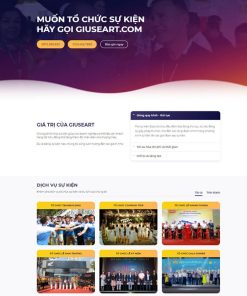 Theme wordpress sự kiện 04