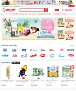 Theme wordpress bán tạp hóa online