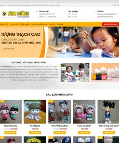 Mẫu Website bán tượng