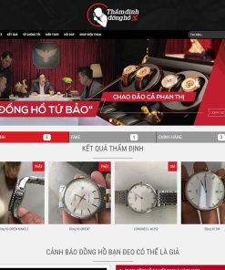 Web thẩm định sản phẩm