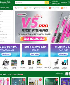 Theme wordpress bán đồ câu cá