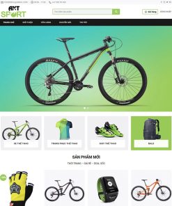 Theme wordpress bán đồ thể thao