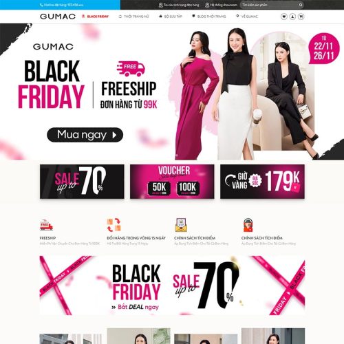 Theme WordPress thời trang 19
