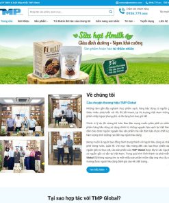 Theme wordpress thực phẩm sạch 07