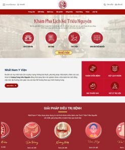 Theme wordpress phòng khám đông y