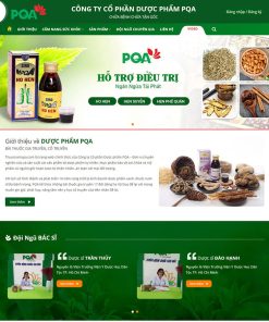 Theme wordpress bán thuốc nam 01