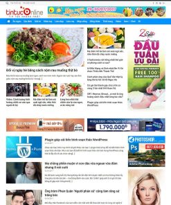 Mẫu website tin tức 01