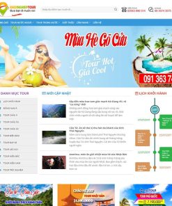 Web đặt tour du lịch