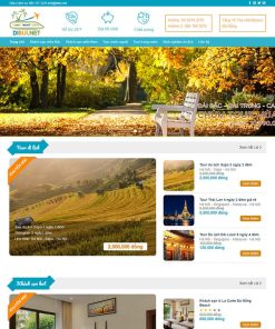 Web du lịch khách sạn Ver 01