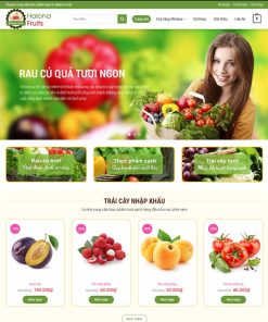 Theme wordpress bán trái cây